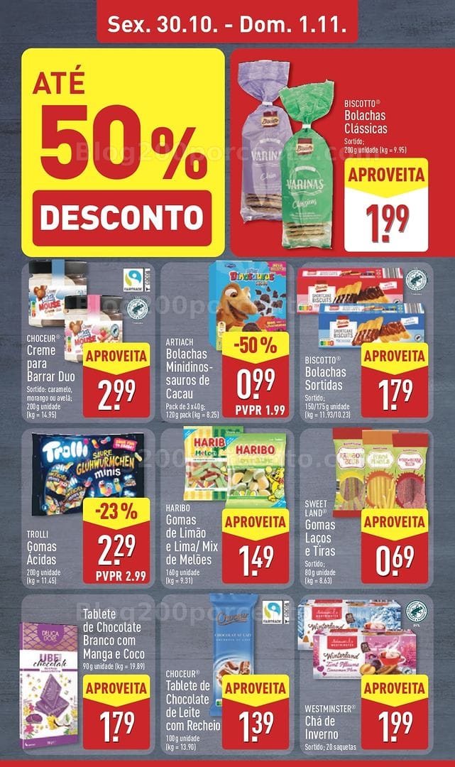Antevisão Folheto ALDI Promoções de 26 outubro a 1 novembro